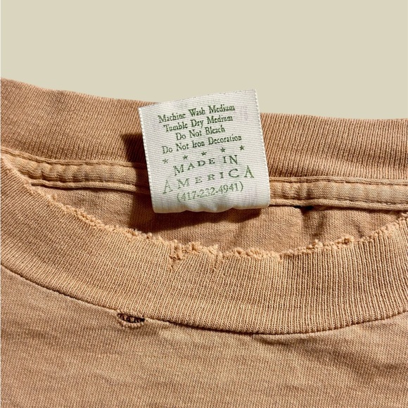 Vintage Prairie Mountain Men's 2XL Sand Beige Arizona Aztec‎ Graphic T-Shirt XXL - Picture 4 of 6